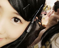 アイドルの着替えや下着姿が写り込む楽屋自撮り画像集