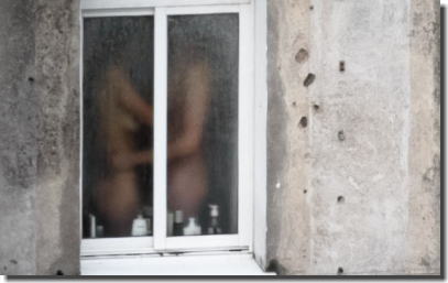 ご近所さんの私生活を窓から盗撮したピーピングエロ画像 ④