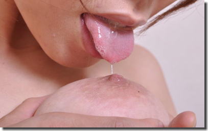 唾液や舌苔ごと舌をベロベロしたい舌出しフェチなエロ画像 ④