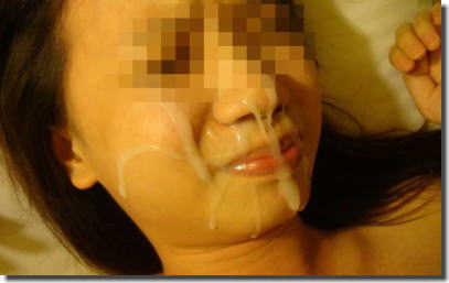 女性の顔を精子で汚した顔射ぶっかけエロ画像 ③