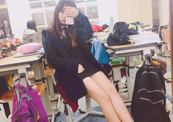 【画像あり】韓国の女子高生がガチでエロ可愛いすぎる件