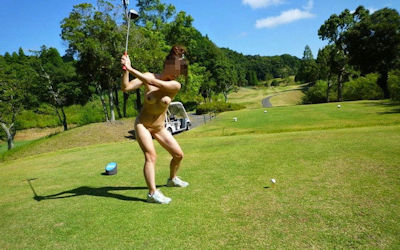 日本人が裸で運動してる全裸スポーツのエロ画像 ③