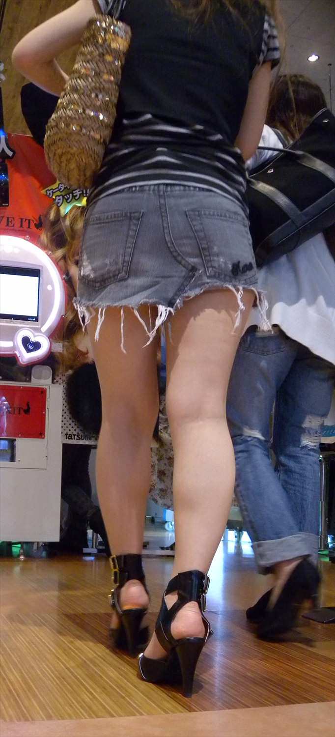 デニム スカート エロ