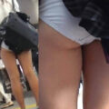 スカート 巻き込み パンチラ エロ画像