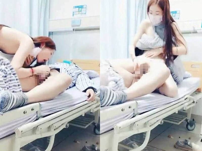 ガチ入院中の病院セックスハメ撮りエロ画像