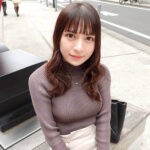 瞳が魅力的なハーフ系パイパン娘のハメ撮りAV