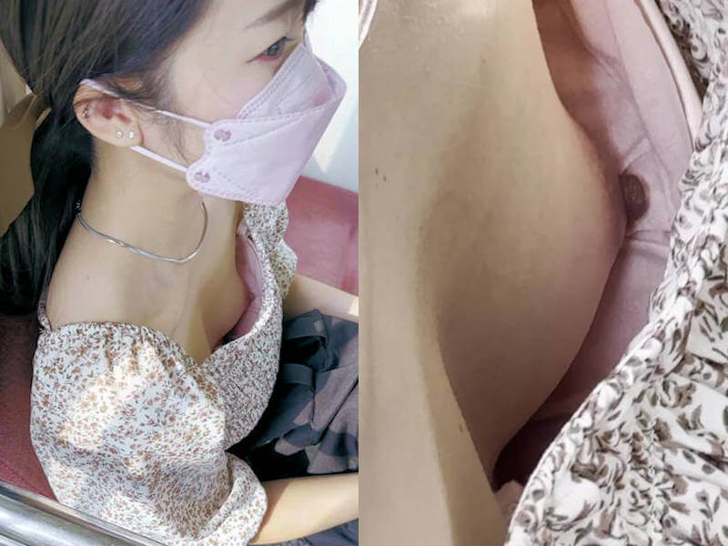めちゃエ□い胸チラ画像 100連発