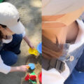 胸チラ エロ画像