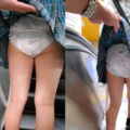 スカート捲り パンチラ エロ画像