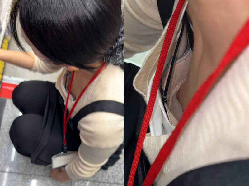 ムラムラ胸チラエロ画像