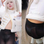 透けパン仕様コスプレイヤーのエロ画像