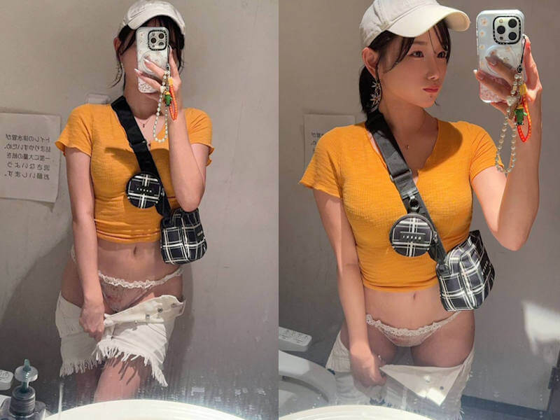 ショーパン・ホットパンツ自撮りエロ画像