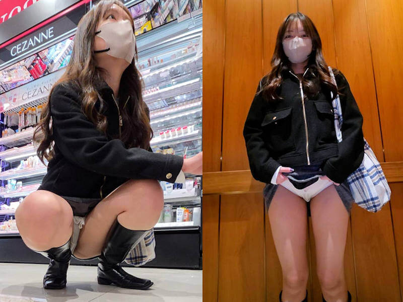 パンチラくらい気にしないエロ画像