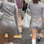 ラフなホットパンツ姿がエロい画像