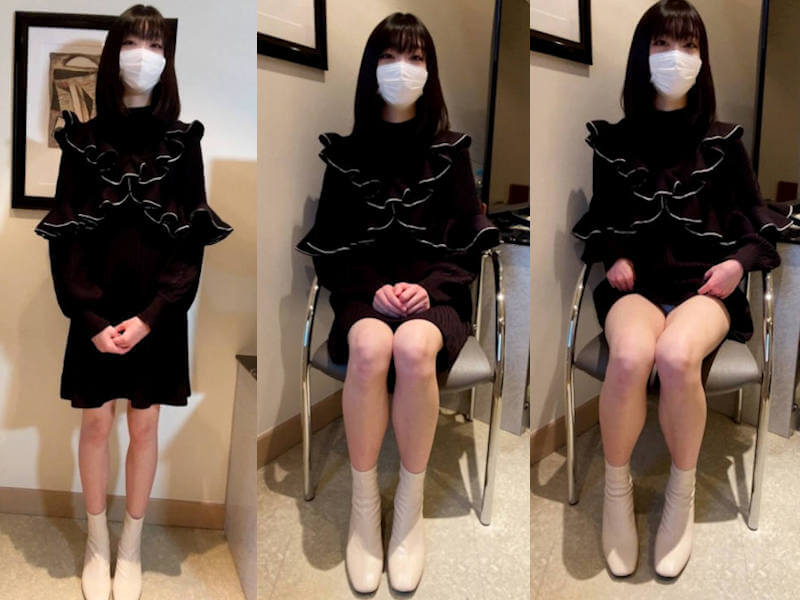 華奢女子やガリガリ女子のエロ画像