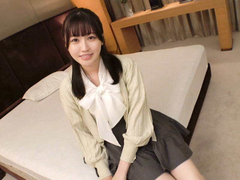 可愛いミニスカ女子大生のハメ撮りAV